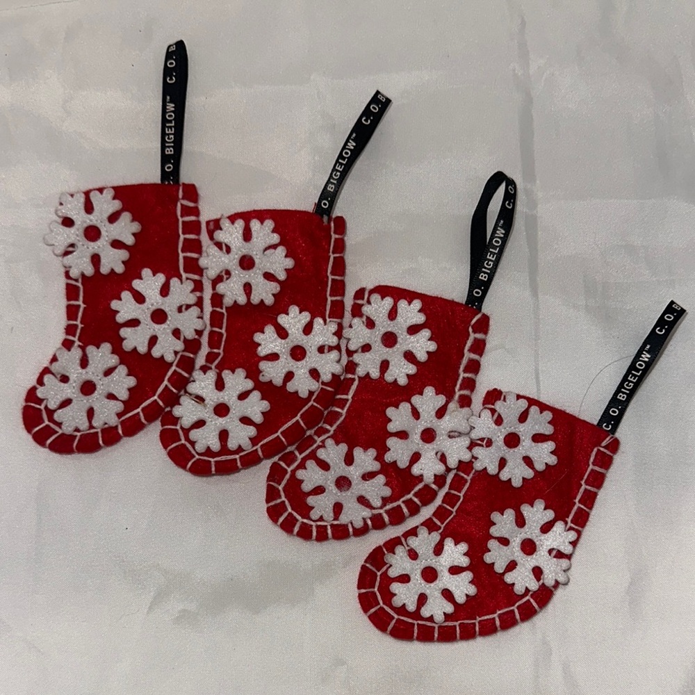 C.O. Bigelow Snowflake Stockings Holder for Bath & Body Works Lip Gloss Holiday - Picture 3 of 9